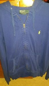 Polo Ralph Lauren knit zip up hoodie